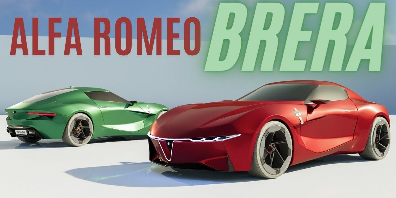 Brera Kembali Ke Jalanan: Alfa Romeo Desain Coupe Modern