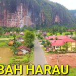 Keindahan Lembah Harau Dengan Hamparan Sawah Hijau